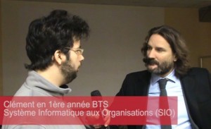 Clément BTS SIO 1 et Frédéric Beigbeder