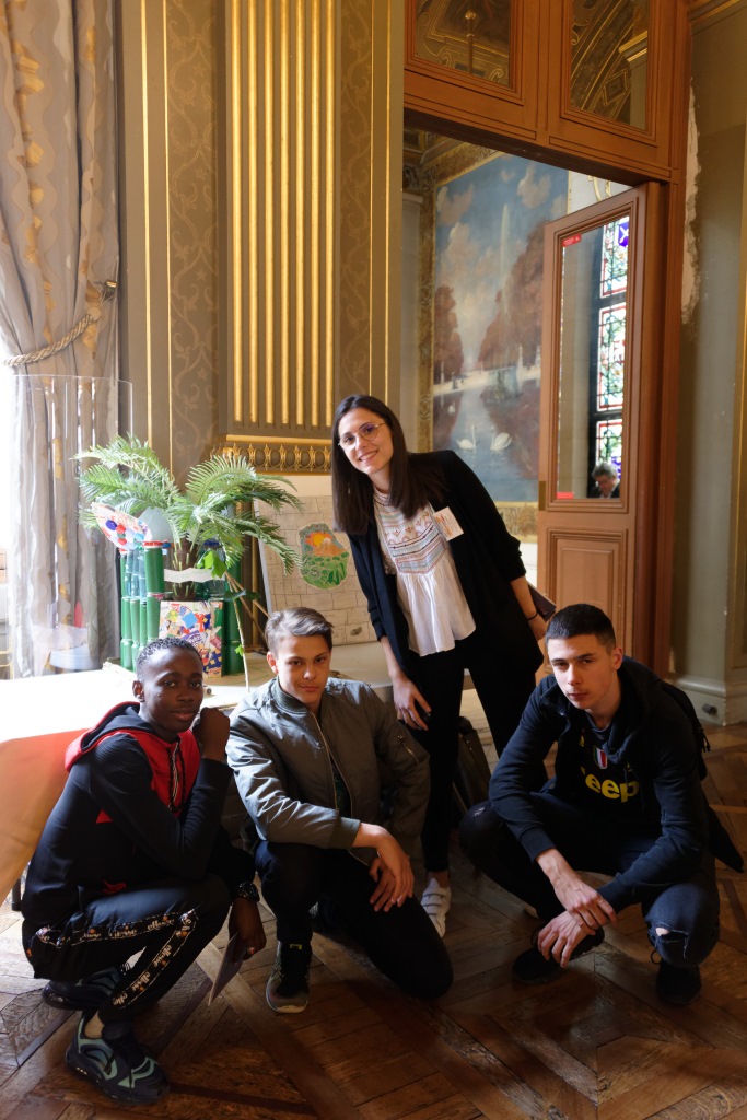 Apprentis d'Auteuil 2019 à l'Hotel de Ville © Laurence de Terline