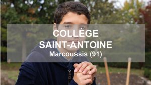 Collège Saint-Antoine à Marcoussis
