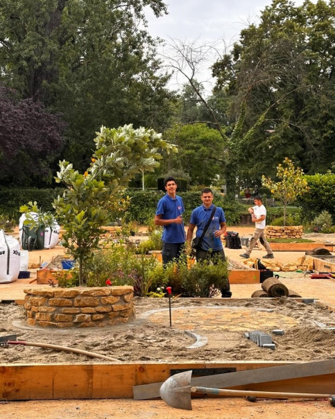 Les jeunes du Campus Saint-Antoine pendant leur épreuve MAF
