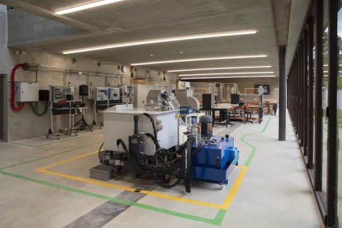 Intérieur de la Galerie des Apprentissages 