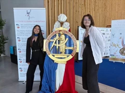 Les deux jeunes femmes au MAF national