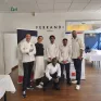 Les jeunes du lycée Poullart des Places avec leurs accompagnateurs