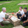 Les deux jeunes meilleurs apprentis de France avec leur professeur technique